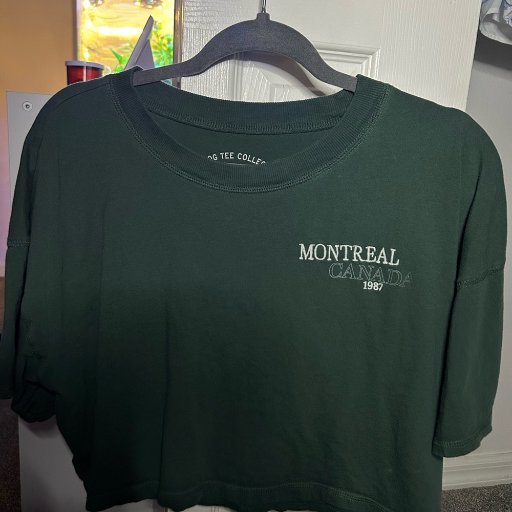 Aeropostale Dark Green Short Sleeve Tee